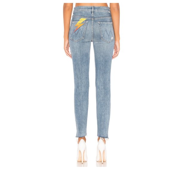 MOTHER | The Stunner Ankle Step Fray Jeans (Helter Skelter) Size 32 NWT - Picture 2 of 16